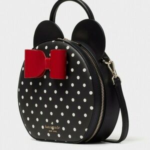 Kate Spade Minnie Mouse Polka Dot Crossbody Bag